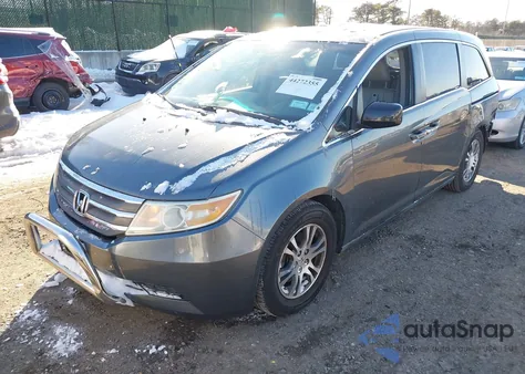 2011 Honda Odyssey Ex-L z USA, uszkodzony, nr VIN 5FNRL5H67BB040827